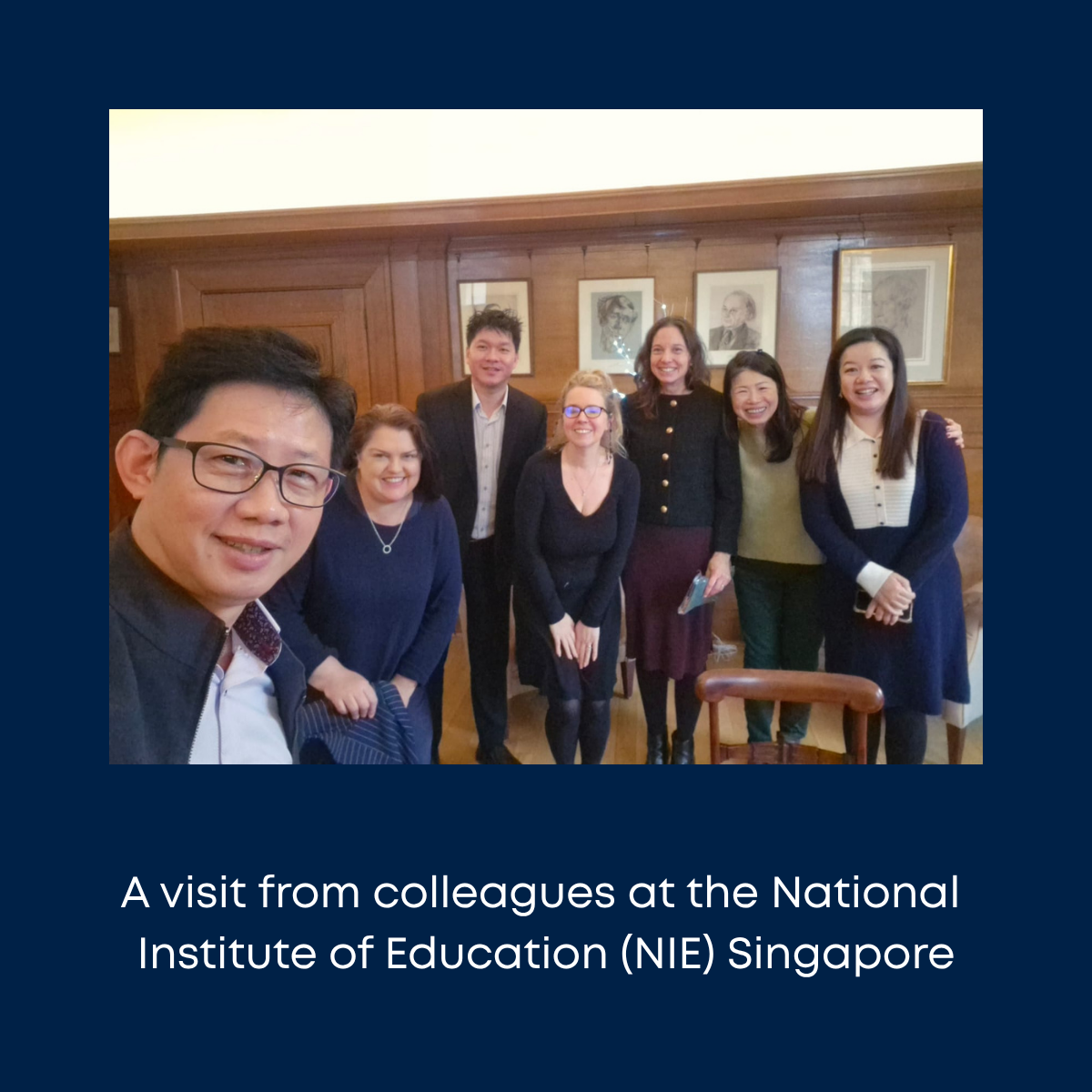 Visit from NIE Colleagues