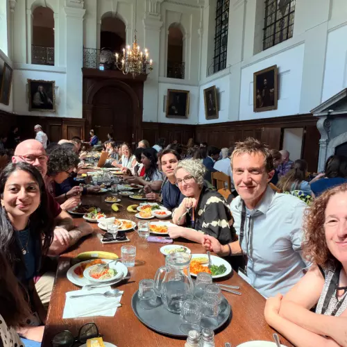 lunch at queen's college