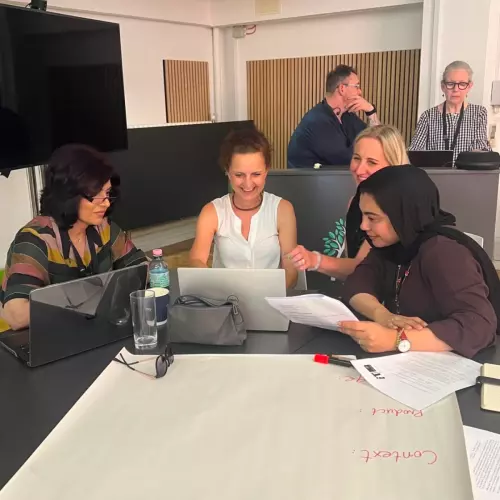 working group at summer school