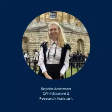 Headshot of Sophia Andresen Research Assistant